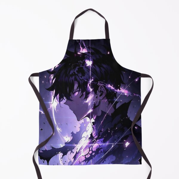 Item preview, Violet Void Awakening – Dark Anime Energy Warrior Art designed and sold by Dyan4.