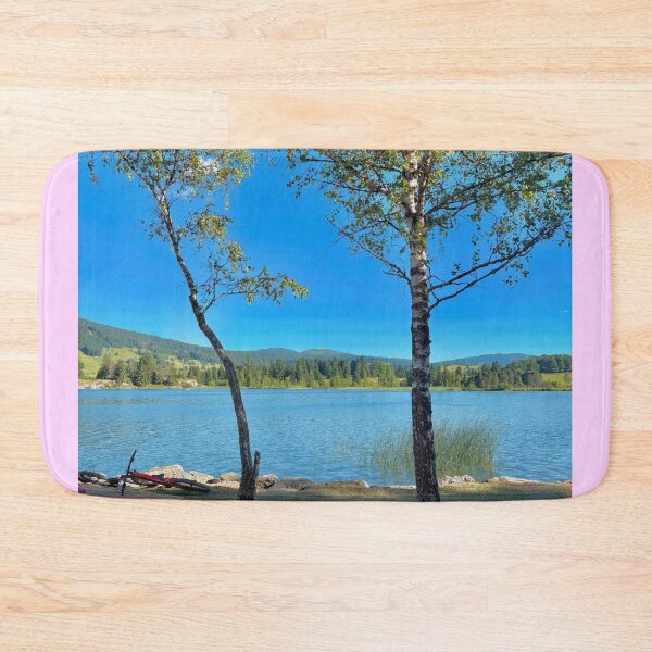 Item preview, Serene Lake The Flaming Lips Band with Yoga Mat designed and sold by Danielaadvant.
