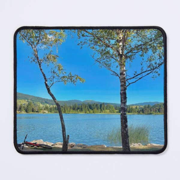 Item preview, Serene Lake The Flaming Lips Band with Yoga Mat designed and sold by Danielaadvant.