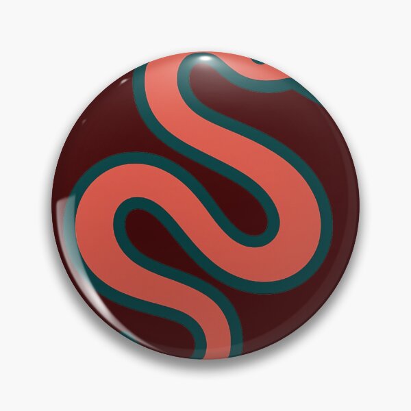 Item preview, Stylized minimalist snake designed and sold by Moonshroomarts.