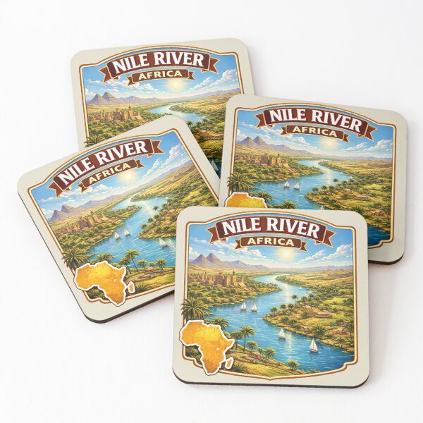 Item preview, Nile River, Africa designed and sold by Myra365Art.