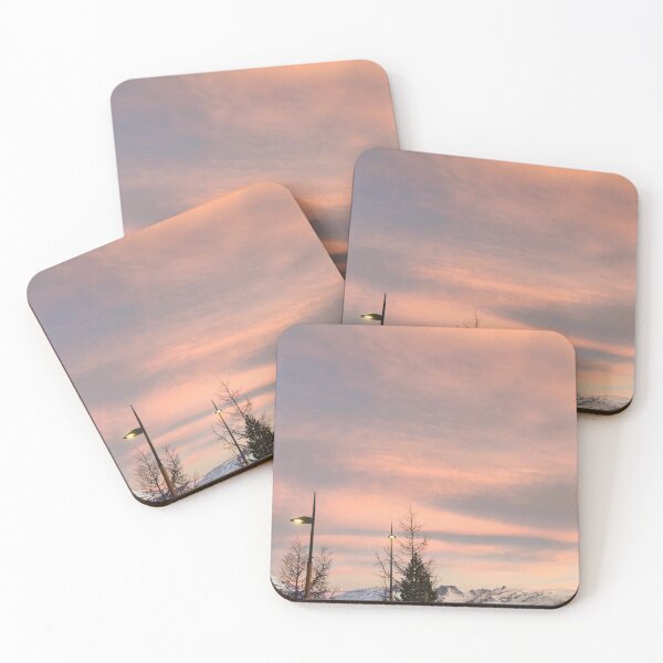 Item preview, Sunset Over Atreyu Band Snowy Mountains designed and sold by Danielaadvant.