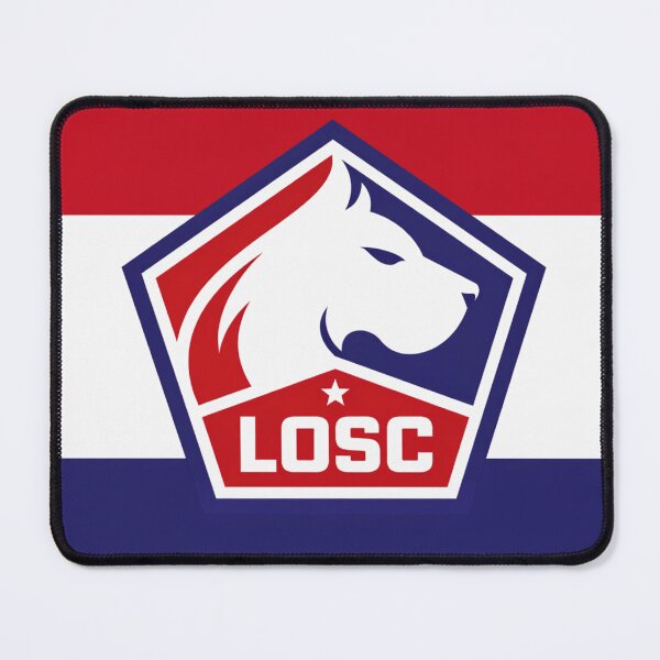 Item preview, LOSC Lille Inspired Crest – French Football Lion Fan Art Design designed and sold by RAVisuals.