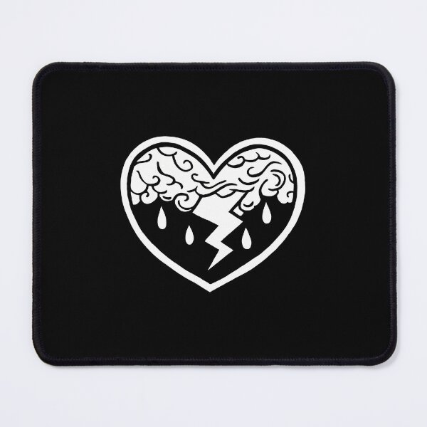 Item preview, Stormy Heart Tattoo Flash designed and sold by ycdzhajzn73.