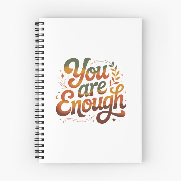 Item preview, You Are Enough, I Am enough designed and sold by graphic-genie.