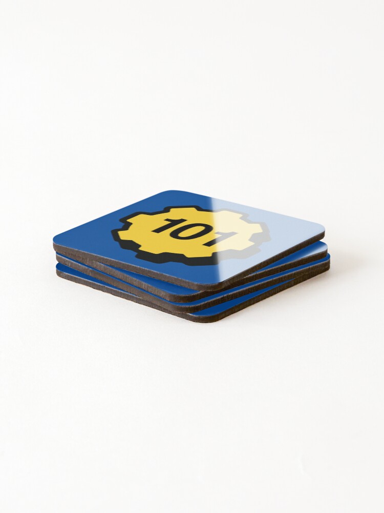 Thumbnail 4 of 5, Coasters (Set of 4), Vault 101 designed and sold by Rankeaocm.