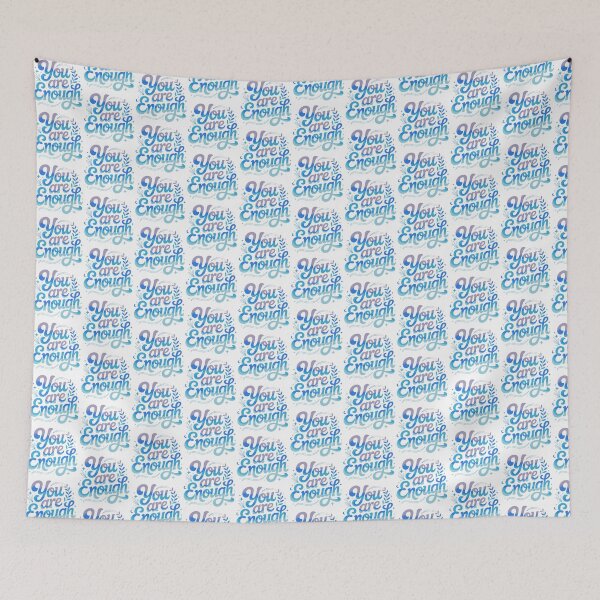 Item preview, You Are Enough, I Am enough designed and sold by graphic-genie.