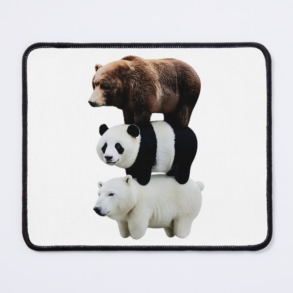 Item preview, We Bare Bears Realistic Funny Cartoon Parody Fan Art designed and sold by ErinMeacham.
