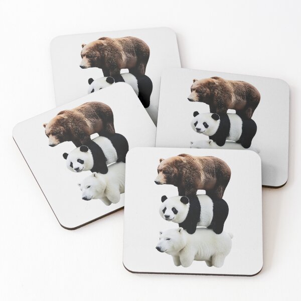 Item preview, We Bare Bears Realistic Funny Cartoon Parody Fan Art designed and sold by ErinMeacham.