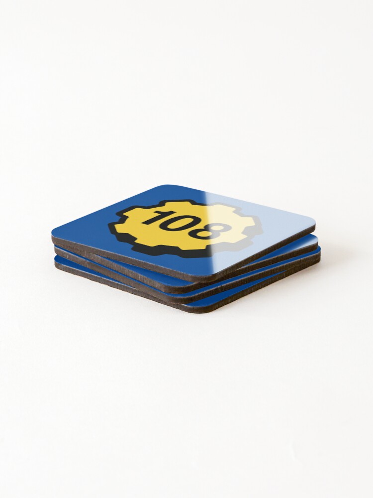 Thumbnail 4 of 5, Coasters (Set of 4), Vault 108 designed and sold by Rankeaocm.