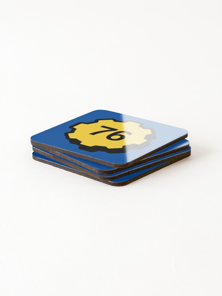 Thumbnail 4 of 5, Coasters (Set of 4), Vault 76 designed and sold by Rankeaocm.