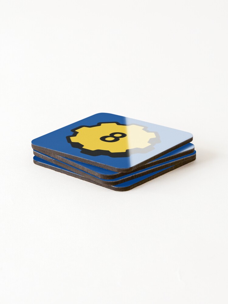 Thumbnail 4 of 5, Coasters (Set of 4), Vault 8 designed and sold by Rankeaocm.
