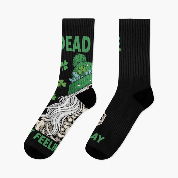 Item preview, Irish Skeleton Dead Inside Coffee St Patricks Day designed and sold by OlakunleOloroz.