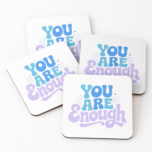 Item preview, You Are Enough, I Am enough designed and sold by graphic-genie.