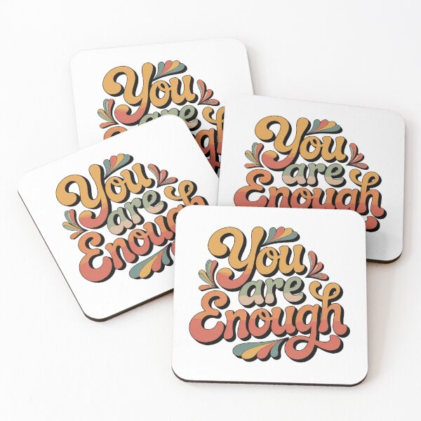 Item preview, You Are Enough, I Am enough designed and sold by graphic-genie.