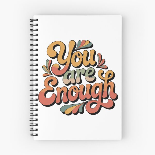 Item preview, You Are Enough, I Am enough designed and sold by graphic-genie.