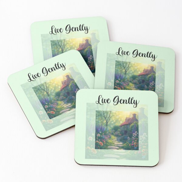 Item preview, Live Gently Cottagecore designed and sold by Sachie's Studio.