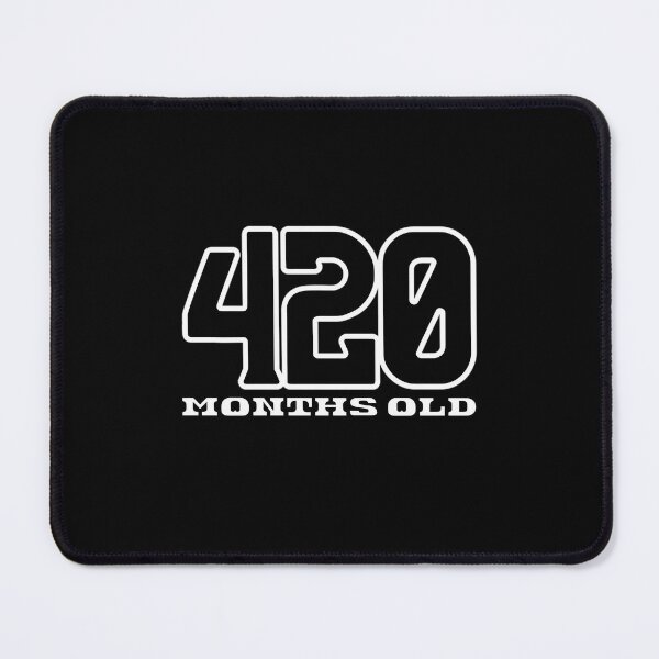 Item preview, 420 Months Old Birthday Joke designed and sold by ycdzhajzn73.
