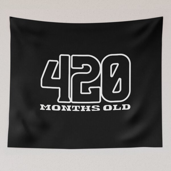 Item preview, 420 Months Old Birthday Joke designed and sold by ycdzhajzn73.