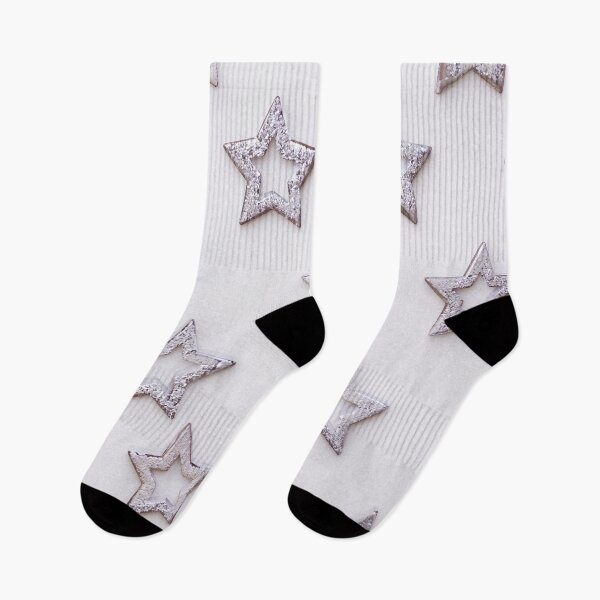 Item preview, White Stars Pattern seasonal elegant designed and sold by SassyArtistry.