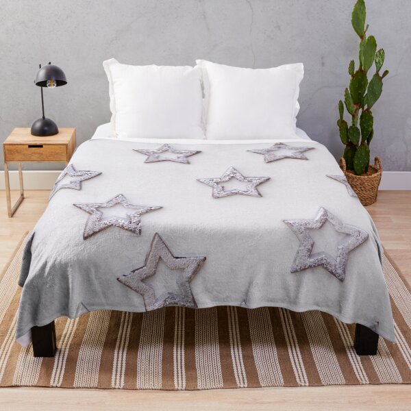 Item preview, White Stars Pattern seasonal elegant designed and sold by SassyArtistry.