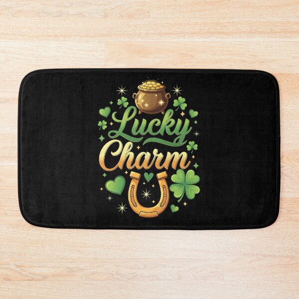 Item preview, Lucky Charm Patricks Day Pot of Gold Irish Shamrock Rainbow designed and sold by OlakunleOloroz.
