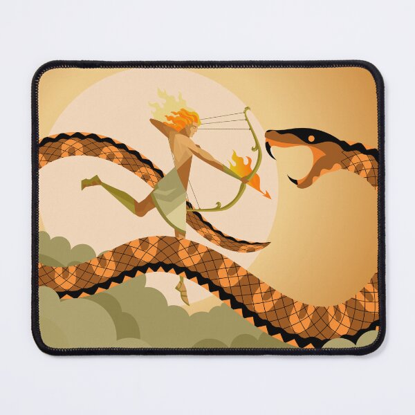Item preview, apollo aiming his bow at the serpent python in delphi designed and sold by matintheworld ( delcarmat ).