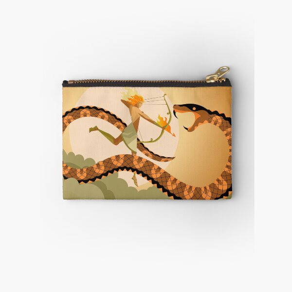 Aperçu de l'œuvre Apollon visant le serpent python à Delphes avec son arc créée et vendue par matintheworld ( delcarmat ).