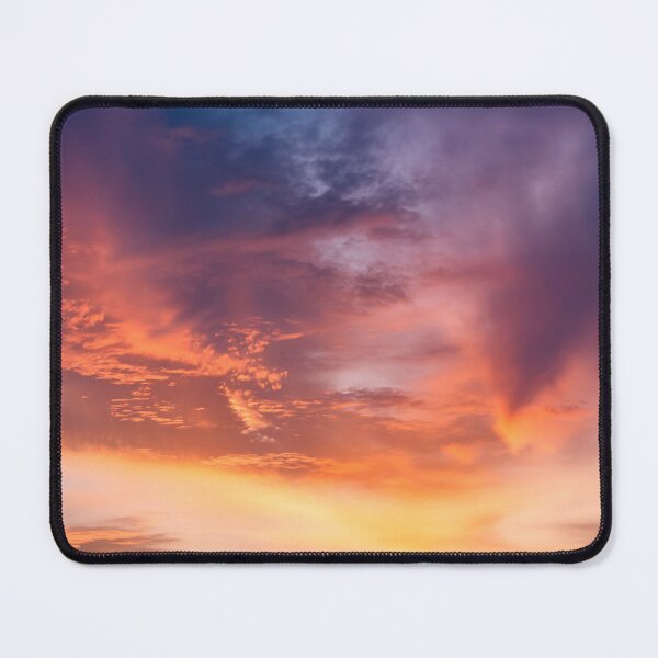 Item preview, Orange Colorful Sunset Sky With Dramatic Clouds designed and sold by SassyArtistry.