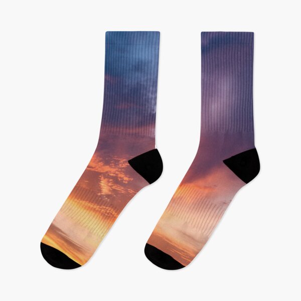 Item preview, Orange Colorful Sunset Sky With Dramatic Clouds designed and sold by SassyArtistry.