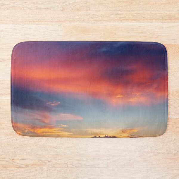 Item preview, Red Magical Colorful Sunset Sky With Dramatic Clouds designed and sold by SassyArtistry.