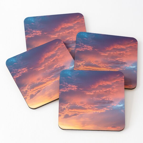 Item preview, Vibrant Colorful Sunset Sky With Dramatic Clouds designed and sold by SassyArtistry.