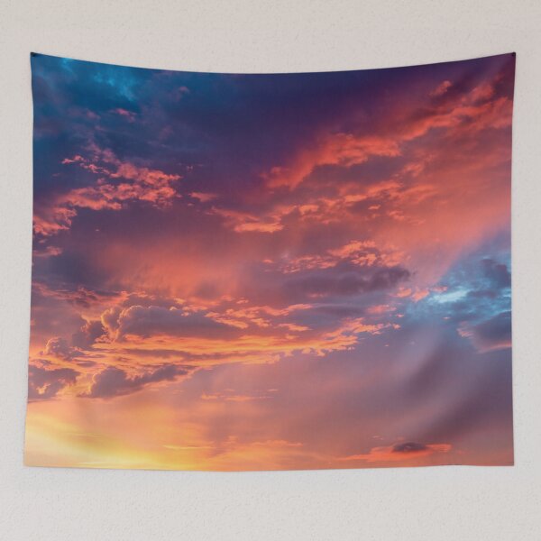 Item preview, Vibrant Colorful Sunset Sky With Dramatic Clouds designed and sold by SassyArtistry.