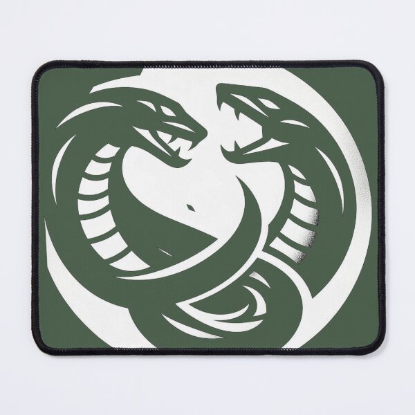 Item preview, Two- Headed Serpent Broken Circle- Dark Minimal Streetwear Graphic designed and sold by LumeSketch123.