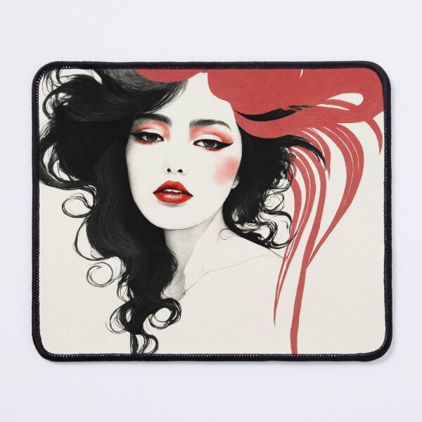 Item preview, Elegant Woman Poised Portrait 16 designed and sold by Tom-Johnson.