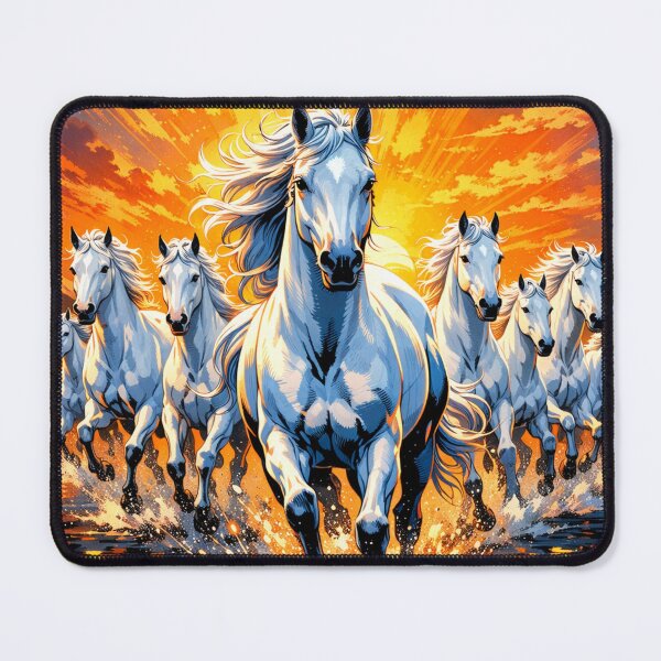 Item preview, Epic 7 Horses Sunrise Fantasy designed and sold by Trove Designs.