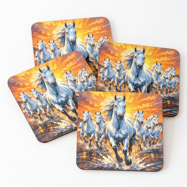 Item preview, Epic 7 Horses Sunrise Fantasy designed and sold by Trove Designs.