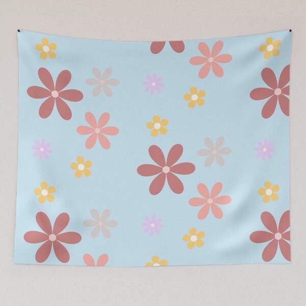 Item preview, Retro Colorful Daisy Pattern designed and sold by kristimb.