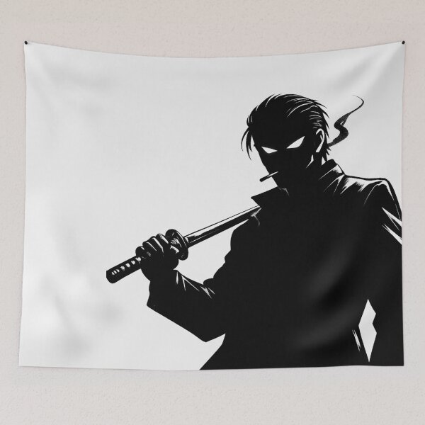 Item preview, Shadowy yakuza with Katana designed and sold by optimusprime39.