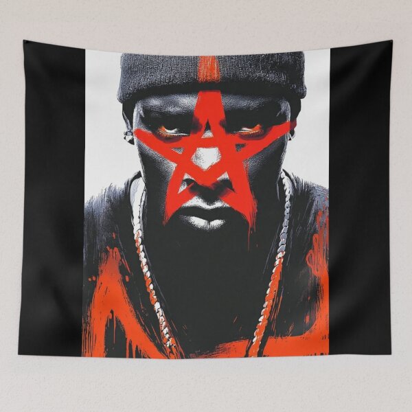 Item preview, GraffitX Chaos Oracle – Abstract Street Surreal Portrait Art designed and sold by Blackcanvas444.