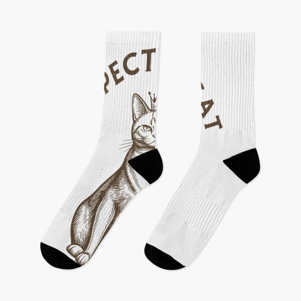 Item preview, Respect the Cat – Vintage Funny Cat Authority Design designed and sold by DIRTYSKETCHH.