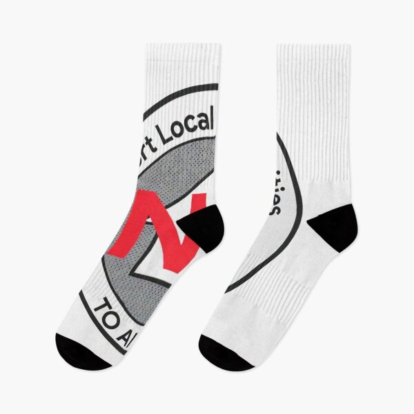 Item preview, Support Local Communities, not accommodations - Red No To Airbnb - Anti Airbnb designed and sold by SassyArtistry.