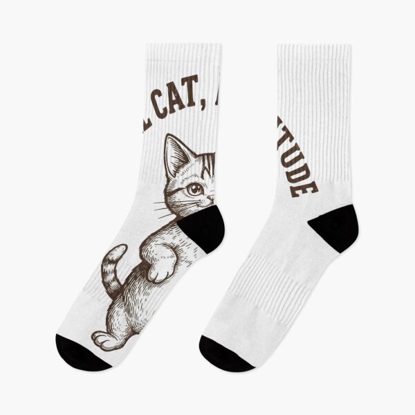Artikelvorschau, Kleine Katze, große Persönlichkeit – Vintage-Katzenhumor entworfen und verkauft von DIRTYSKETCHH.