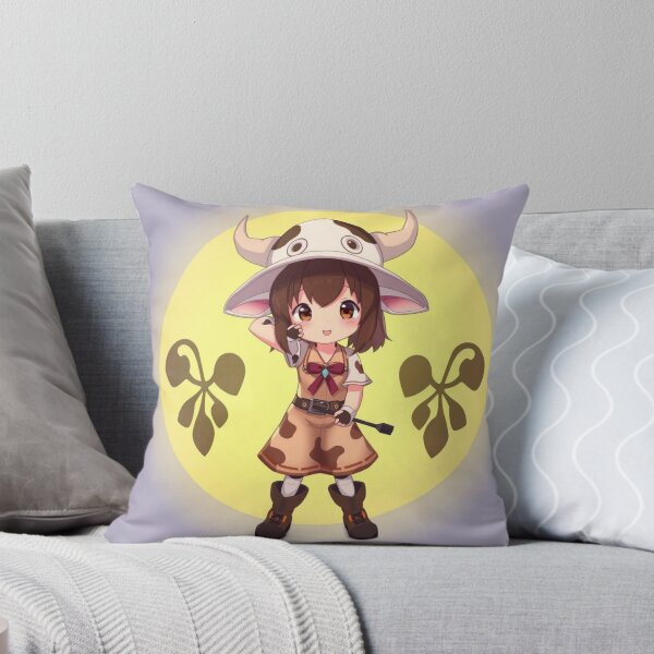 Item preview, Cute chibi girl in a cow costume designed and sold by rolfzogg ART.