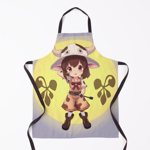 Item preview, Cute chibi girl in a cow costume designed and sold by rolfzogg.
