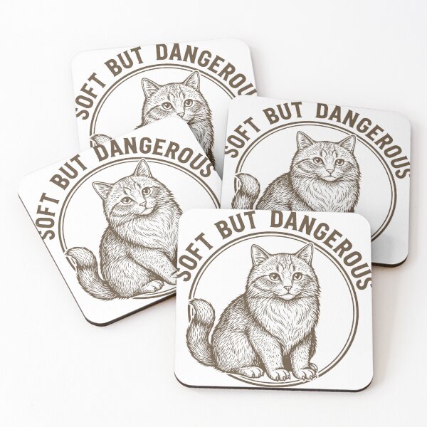Item preview, Soft But Dangerous – Cute Cat Claws Vintage designed and sold by DIRTYSKETCHH.