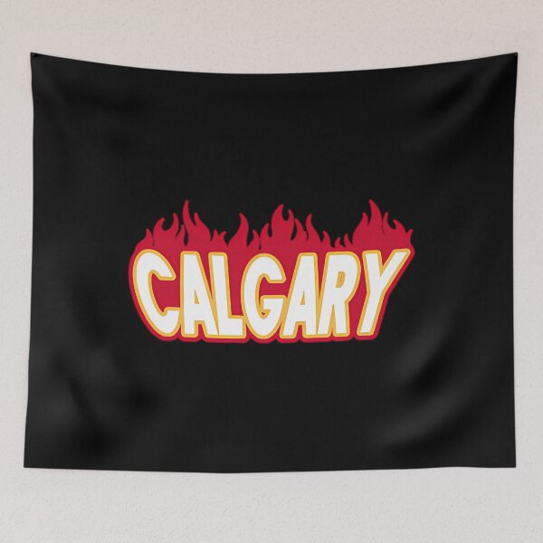 Item preview,  Calgary Flames Fire Logo designed and sold by Ubuntu Arts.