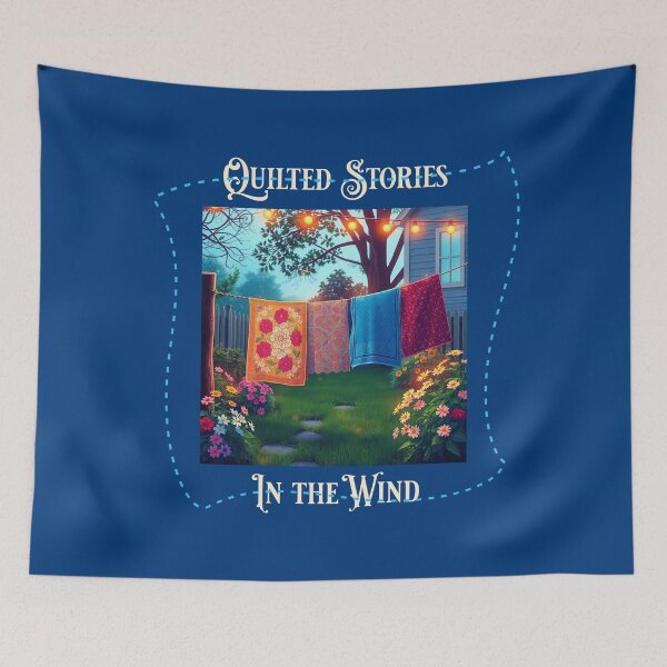 Item preview, Quilted Stories in the Wind Cottagecore designed and sold by Sachie's Studio.