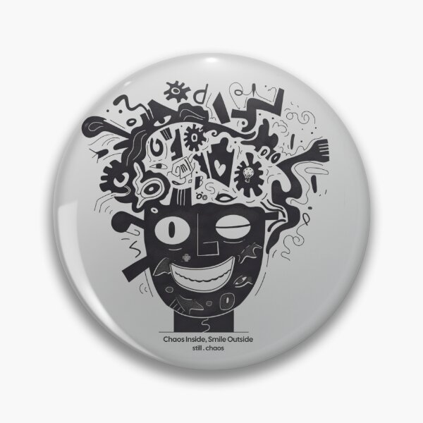 Item preview, Chaos Inside, Smile Outside designed and sold by still-chaos.