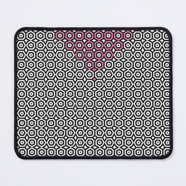 Item preview, Geometric ornament in black and pink designed and sold by fuzzyfox.